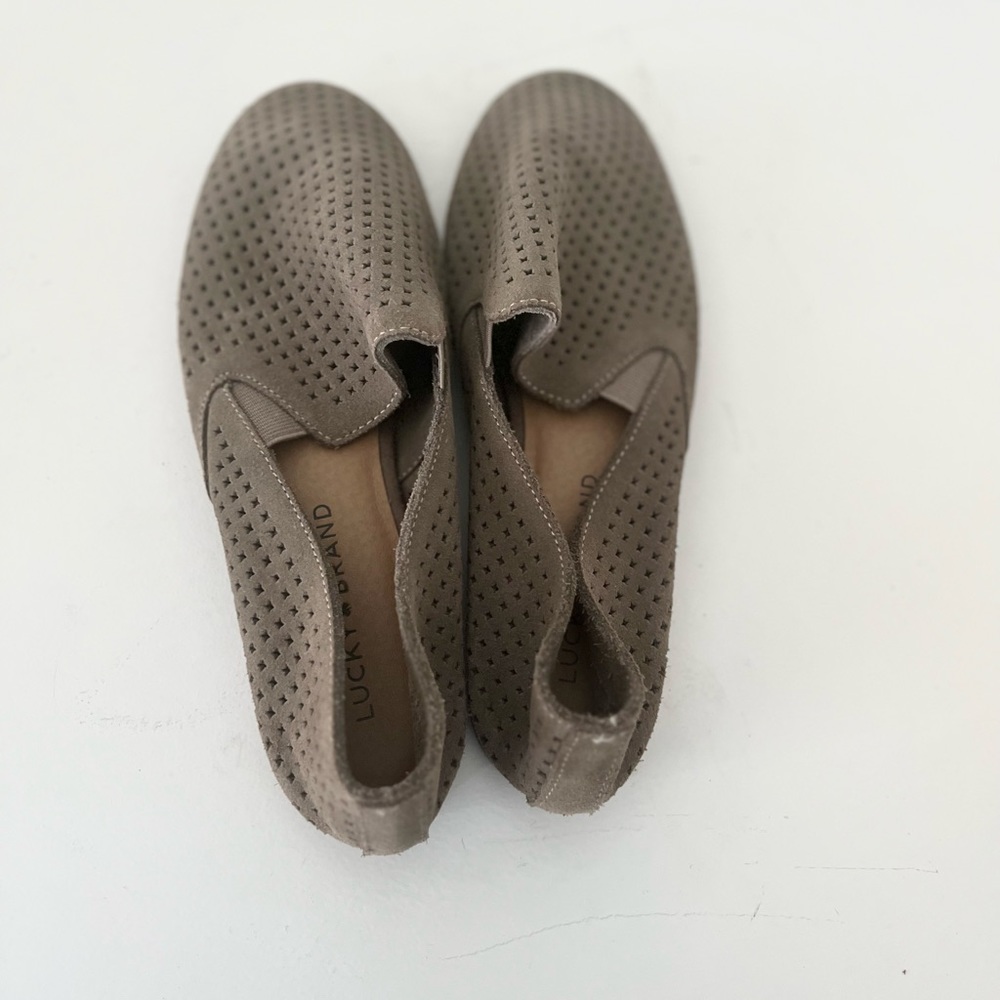 Lucky Brand Carthy suede loafer